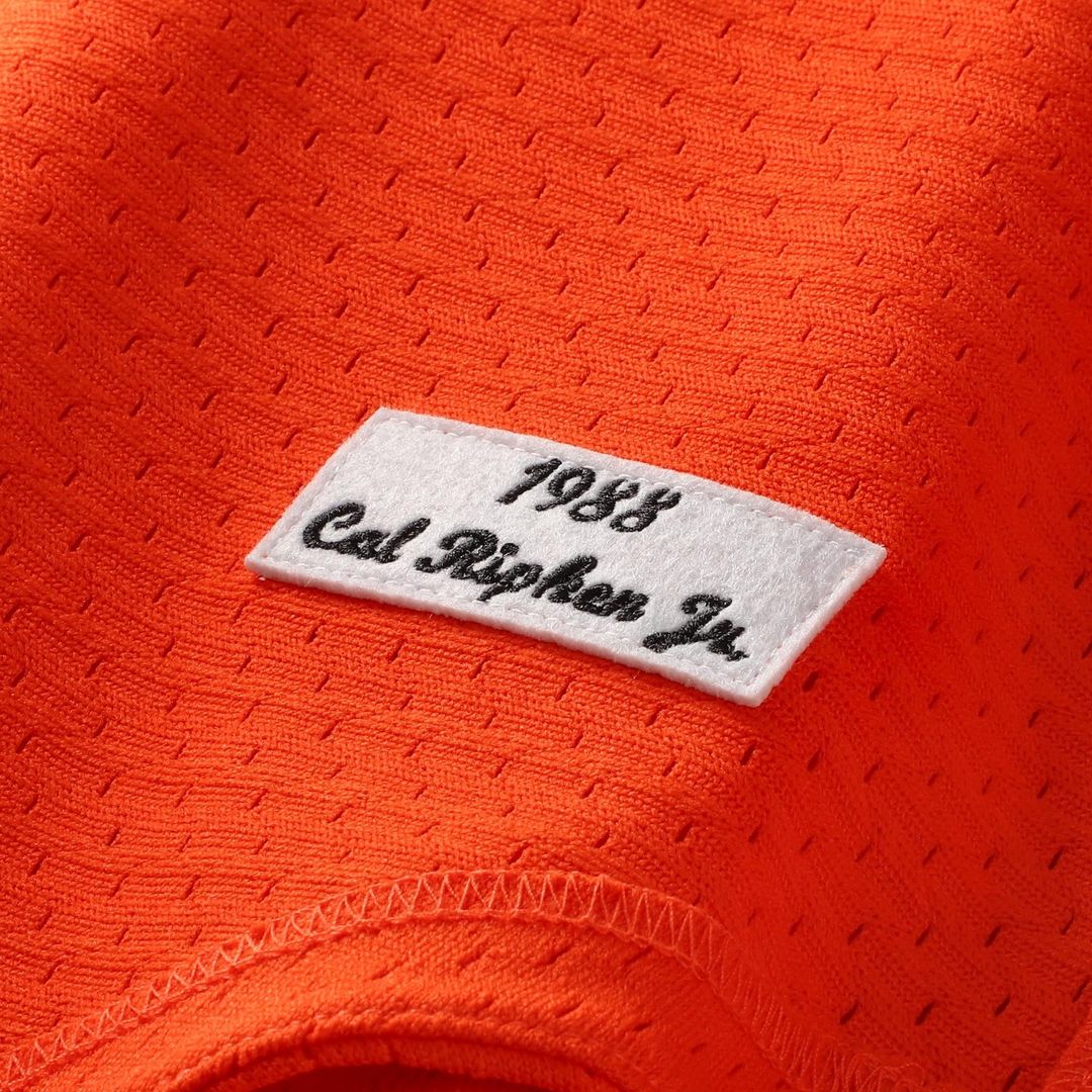 Baltimore Orioles Cal Ripken Jr. Orange Authentic Batting Practice Jersey