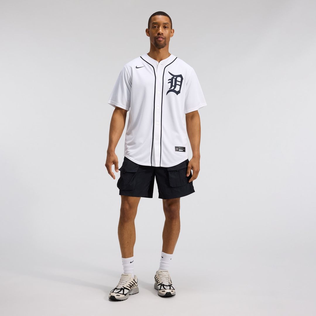 Detroit Tigers White Home Replica Jersey
