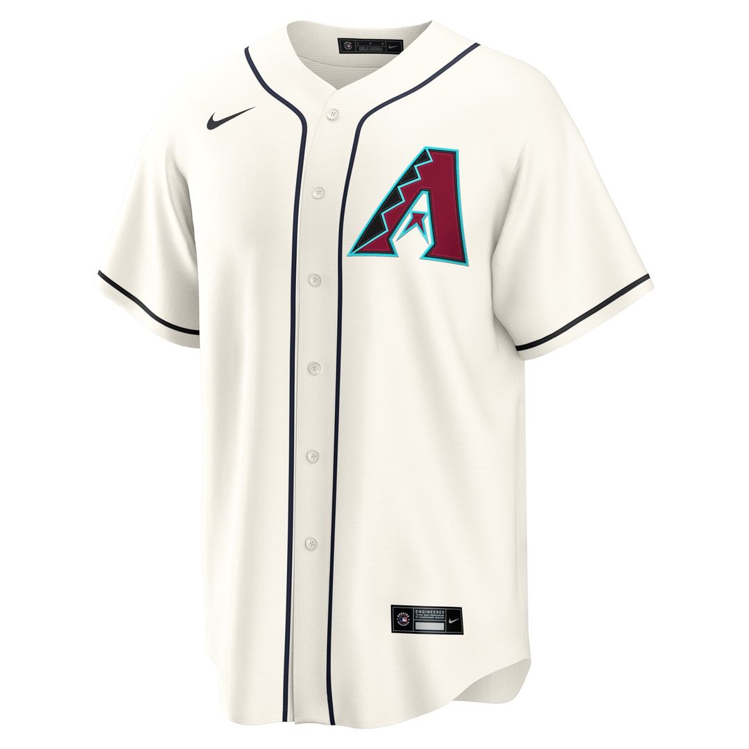 Arizona Diamondbacks Cream Home Replica Jersey