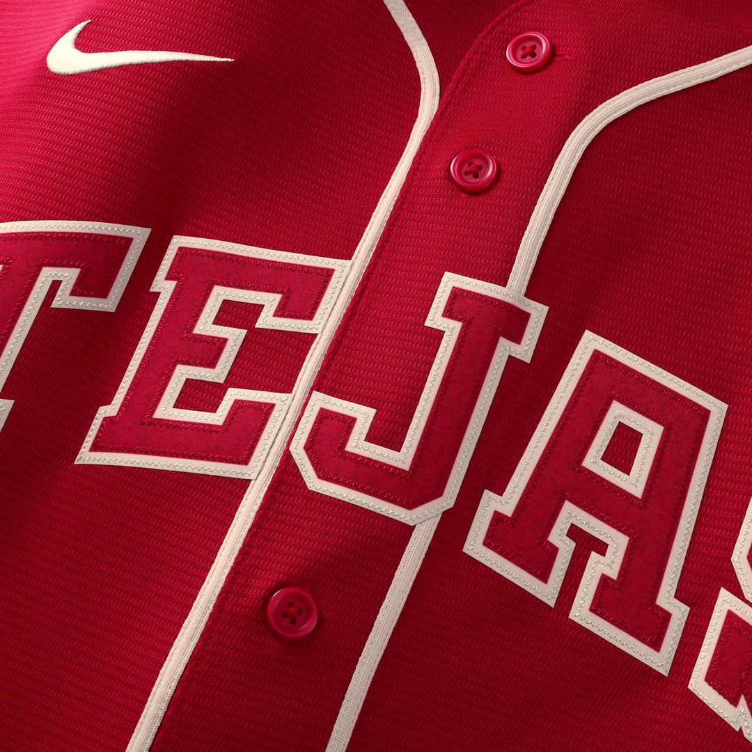 Texas Rangers Josh Jung Red 2026 City Connect Stadium Jersey