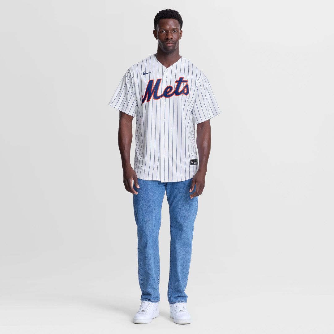 New York Mets Sean Manaea White Home Replica Jersey