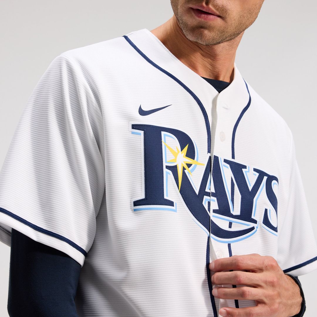 Tampa Bay Rays Yandy Díaz White Home Replica Jersey