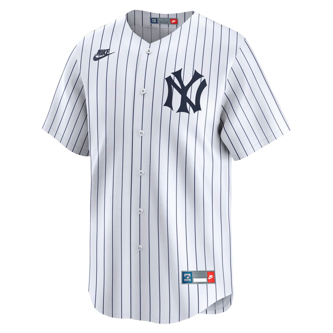 New York Yankees Yogi Berra White Cooperstown Collection Limited Jersey