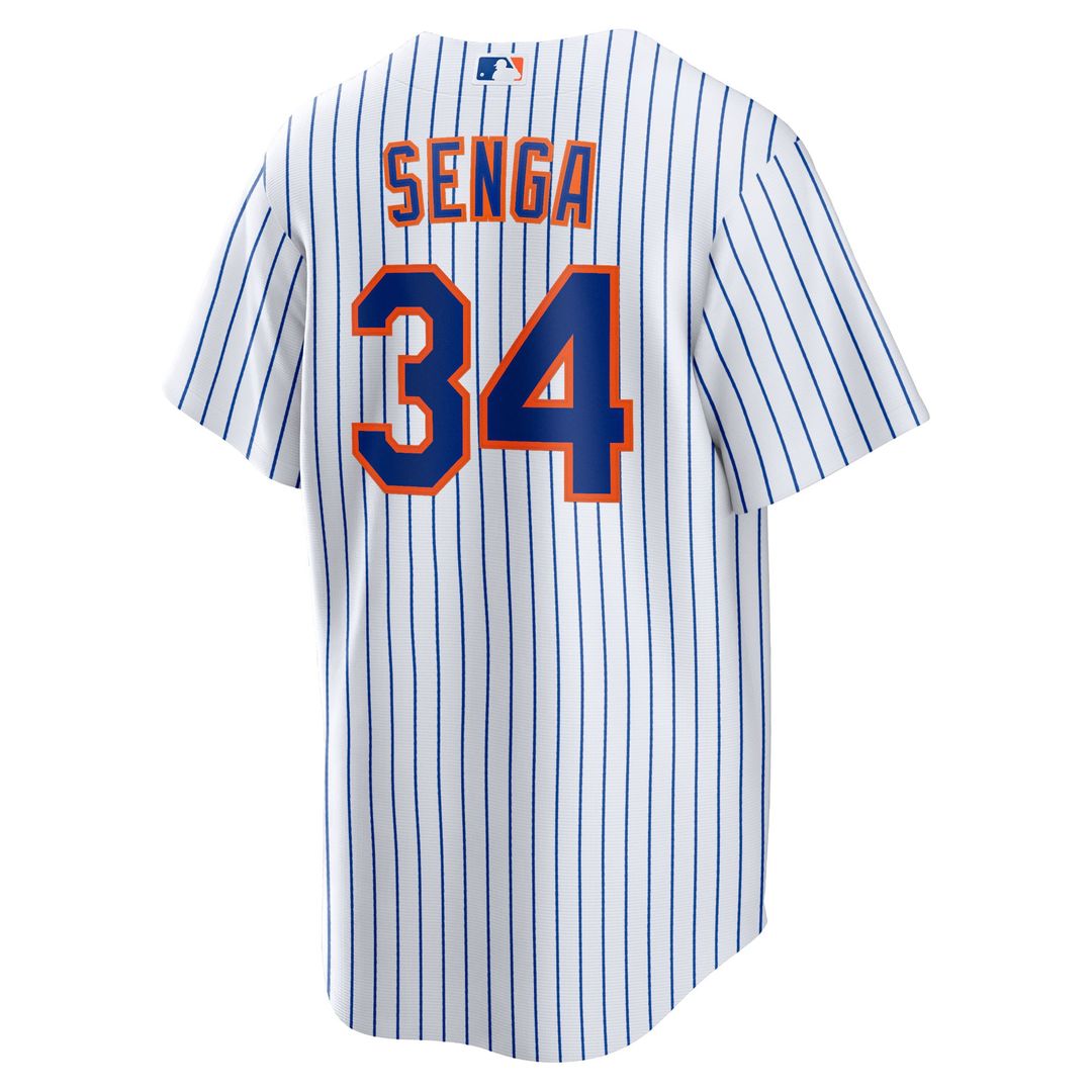 New York Mets Kodai Senga White/Royal Home Replica Player Jersey