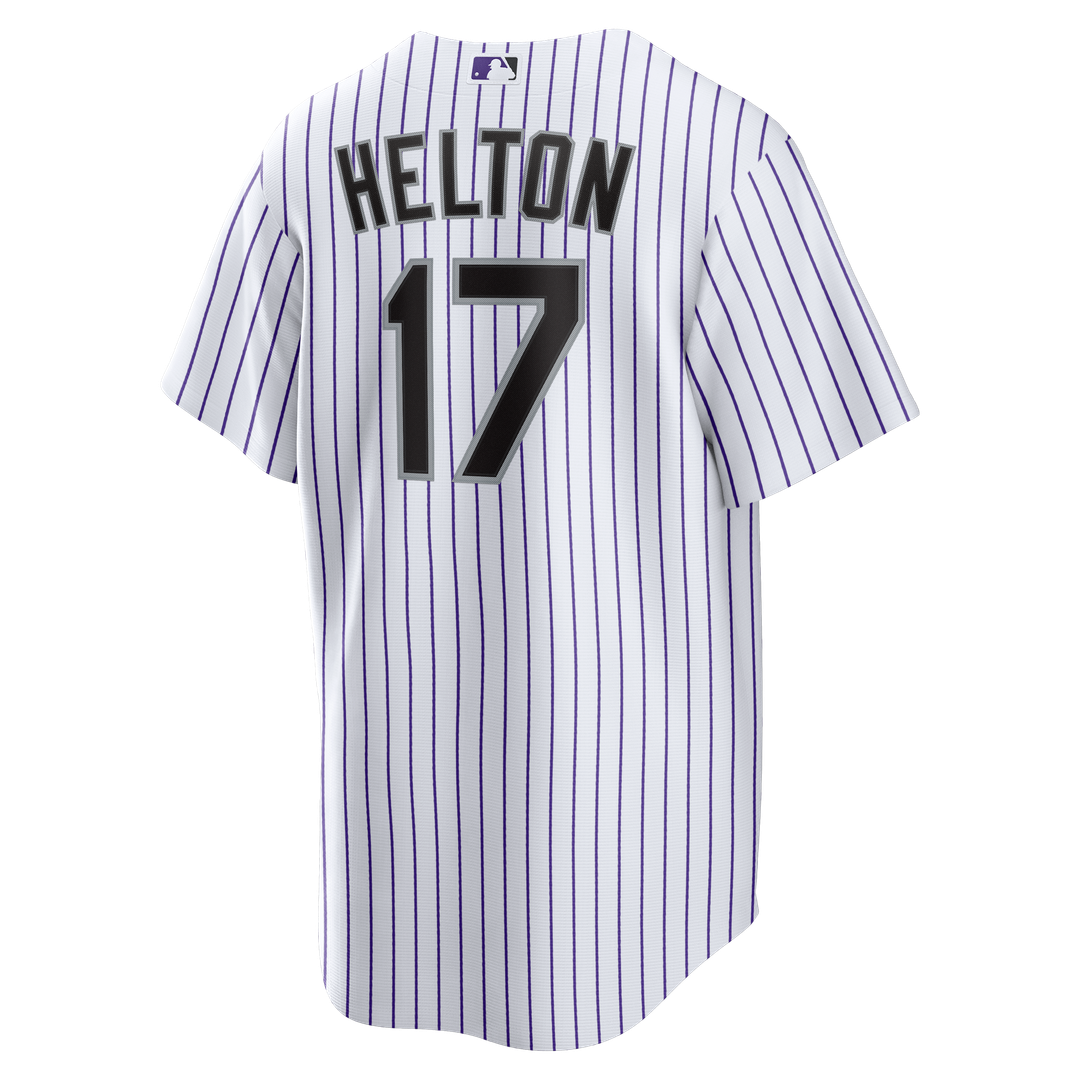 Colorado Rockies Todd Helton White Home Retired Player Replica Jersey